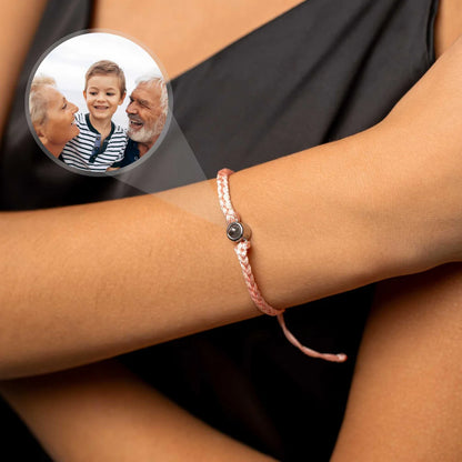 Pulsera personalizada única con foto - Aura De Amor