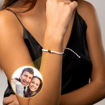 Pulsera personalizada única con foto - Aura De Amor